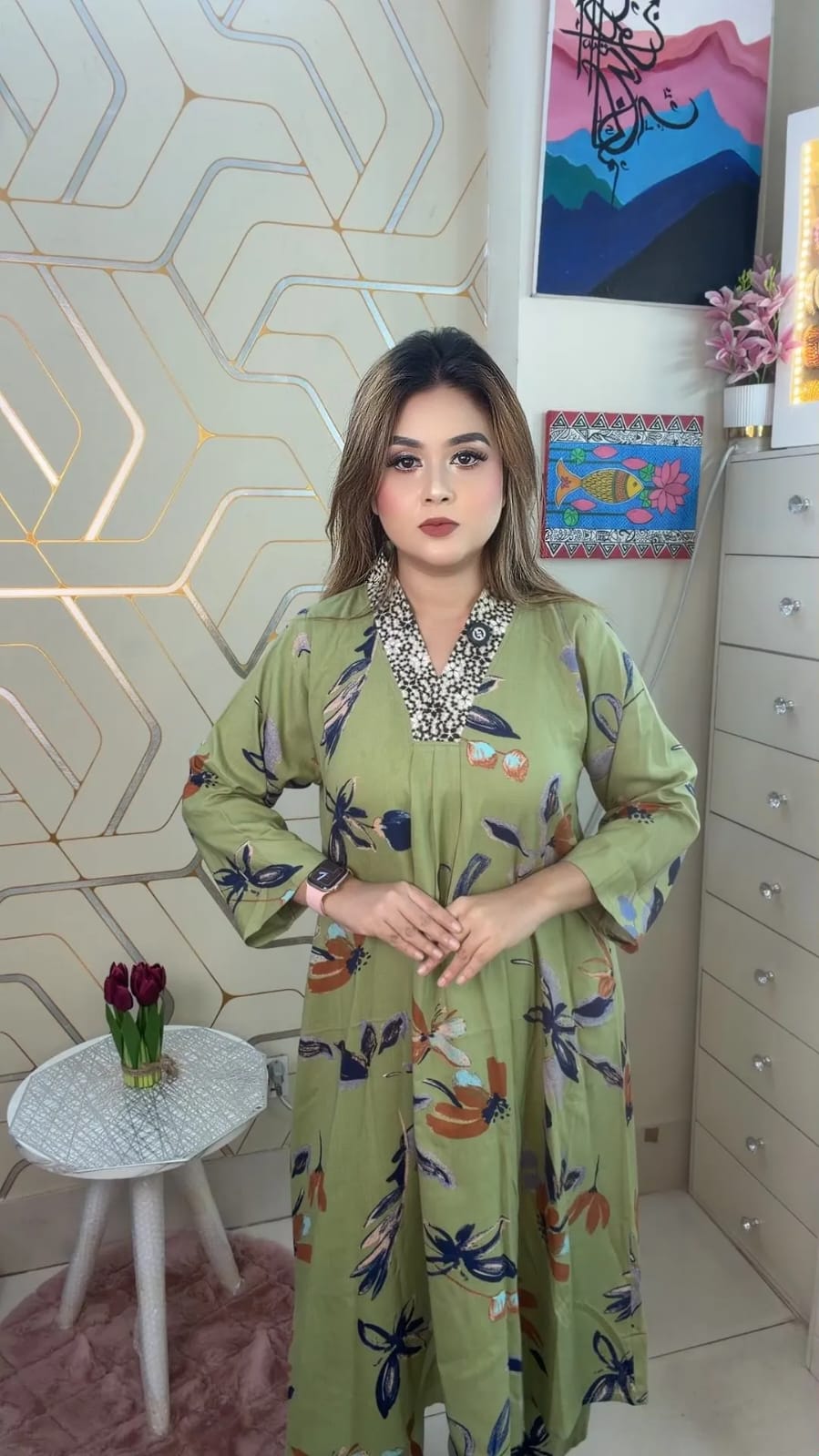 Stylish Imported Linen Co-Ord Set