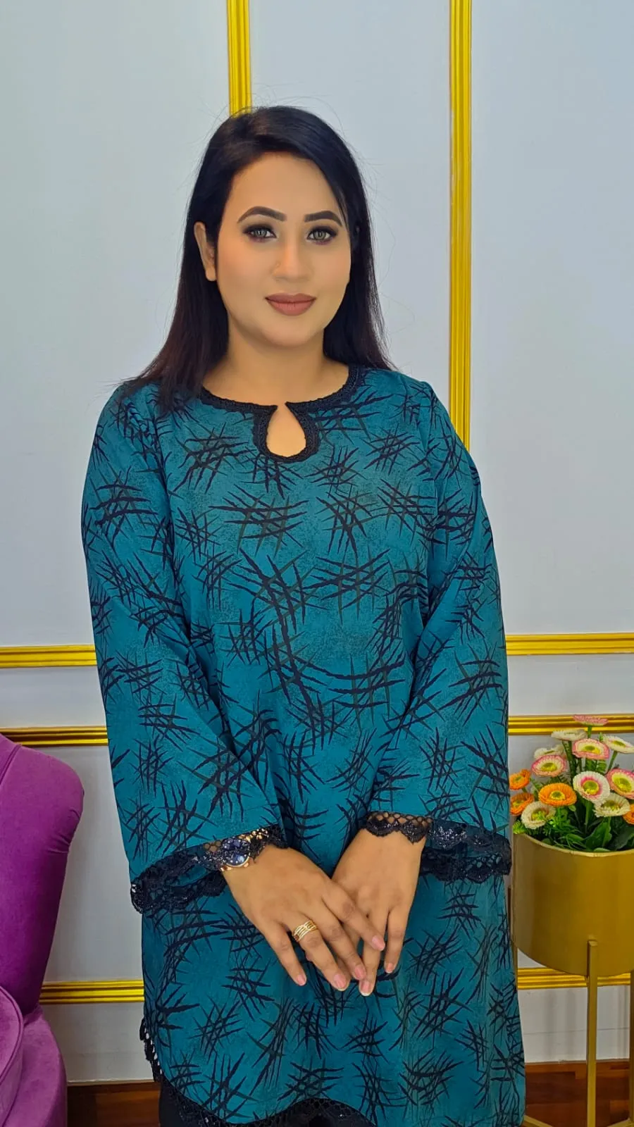 Premium Georgette Kurti Style Top
